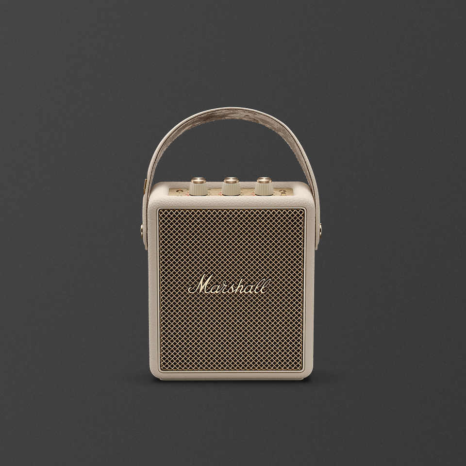 Stockwell III Cream Portable Bluetooth speaker