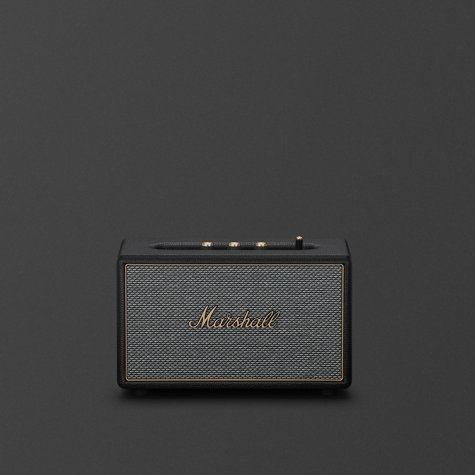 Acton IV Black with multi-speaker connectivity